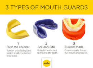 Wear a mouth guard to protect your teeth